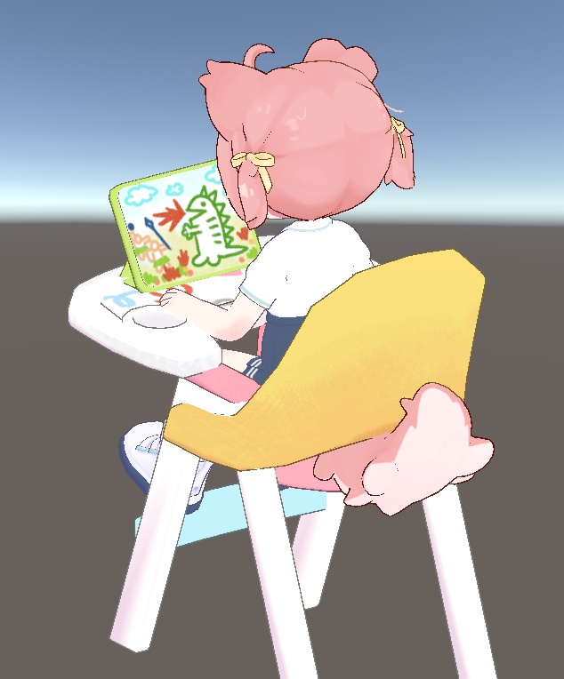 【MA対応】ベビーチェアギミック【VRC】