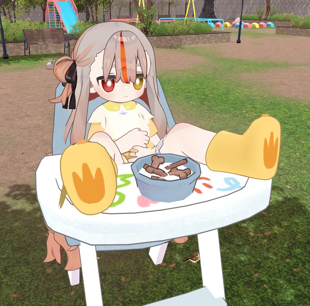 【MA対応】ベビーチェアギミック【VRC】