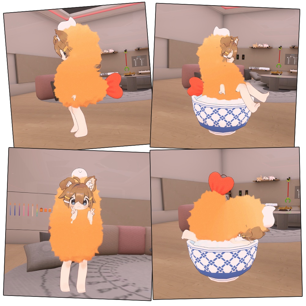 【MA対応】えびふらいドンまめふれんず対応【VRC】