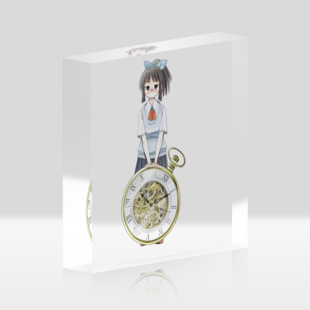 暇劇、柊りん(夏制服:アクリルブロック)