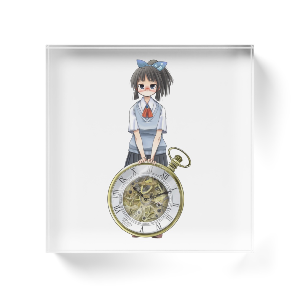 暇劇、柊りん(夏制服:アクリルブロック)