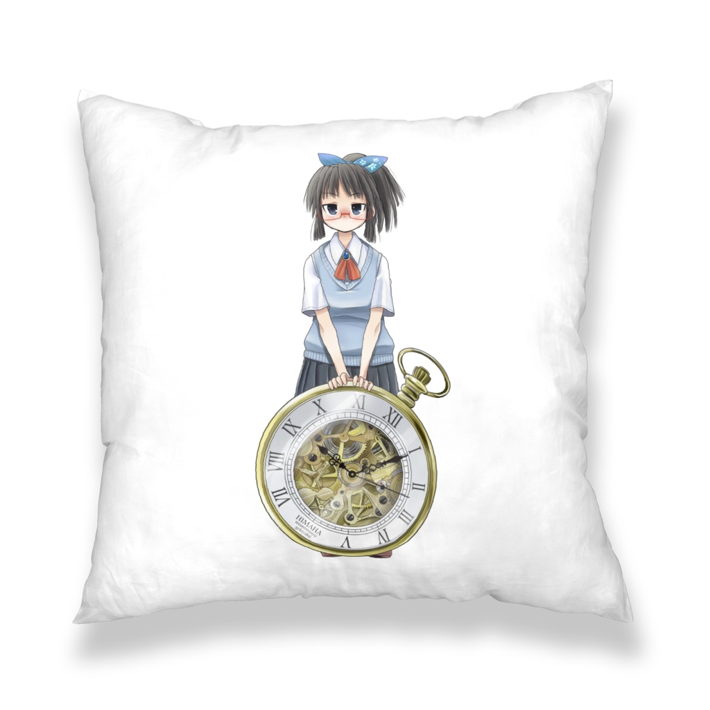 暇劇、柊りん(夏制服:クッションカバー)