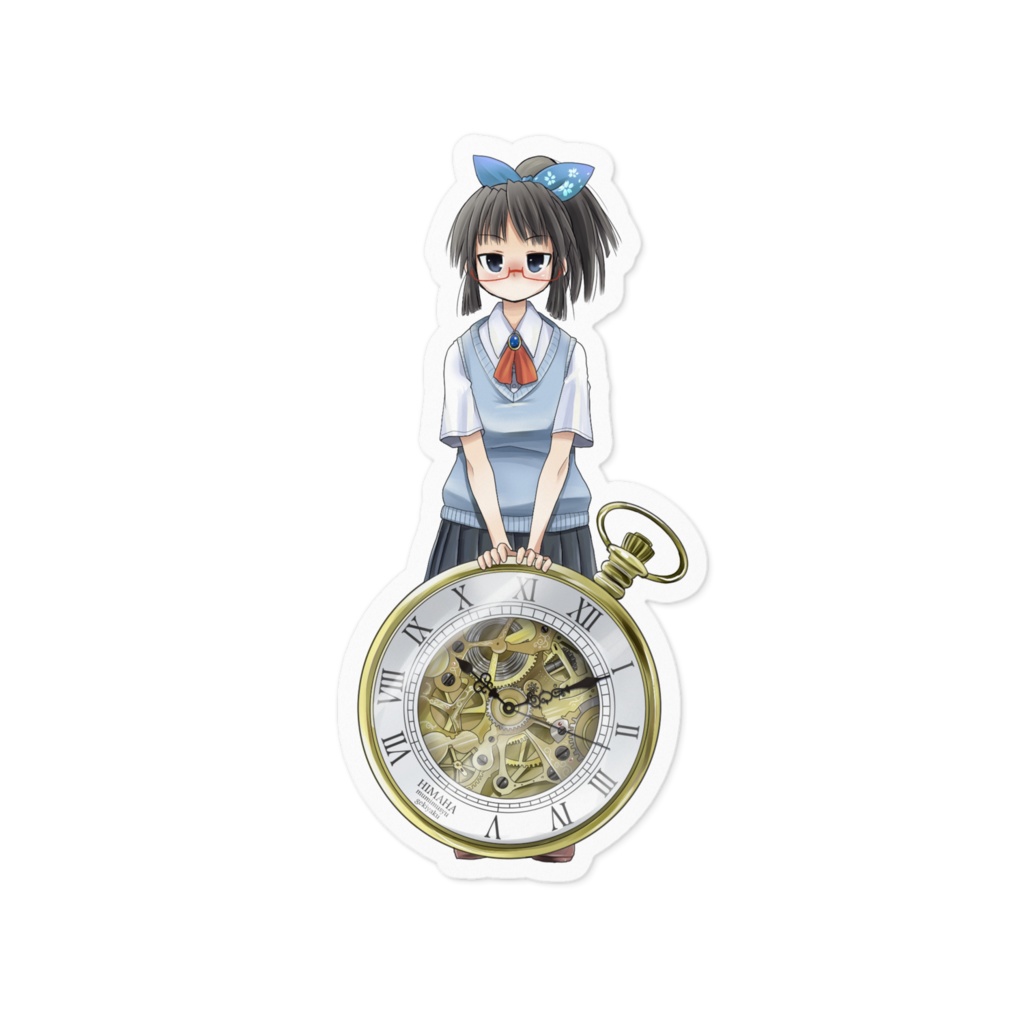 暇劇、柊りん(夏制服:ステッカー)