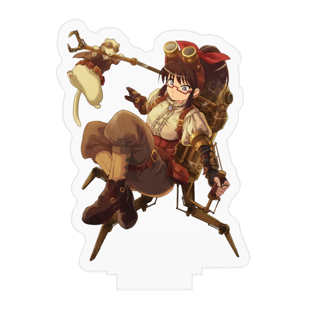 暇劇、柊りん(スチームパンク:アクリルフィギュア)