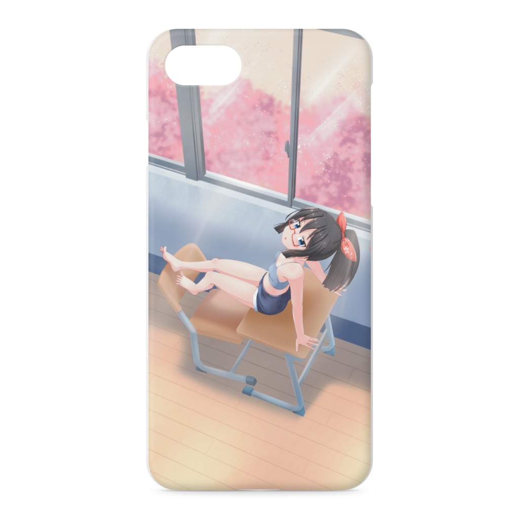 暇劇、柊りん(私服:iPhoneケース)