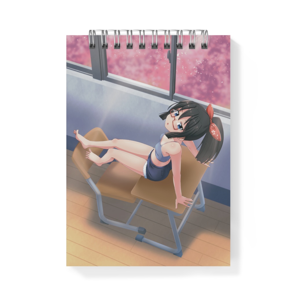 暇劇、柊りん（私服：メモ帳）