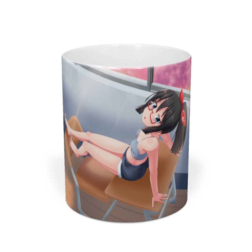 暇劇、柊りん(私服:マグカップ)