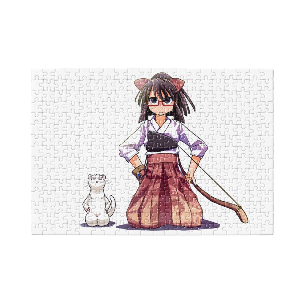 暇劇、柊りん(弓道着B:パズル)