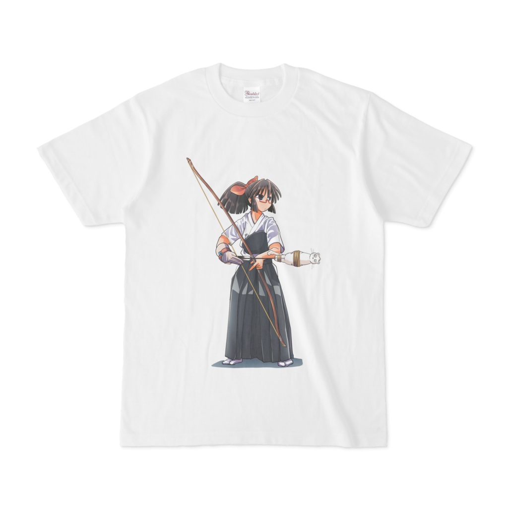 暇劇、柊りん（弓道着Ａ：Tシャツ）