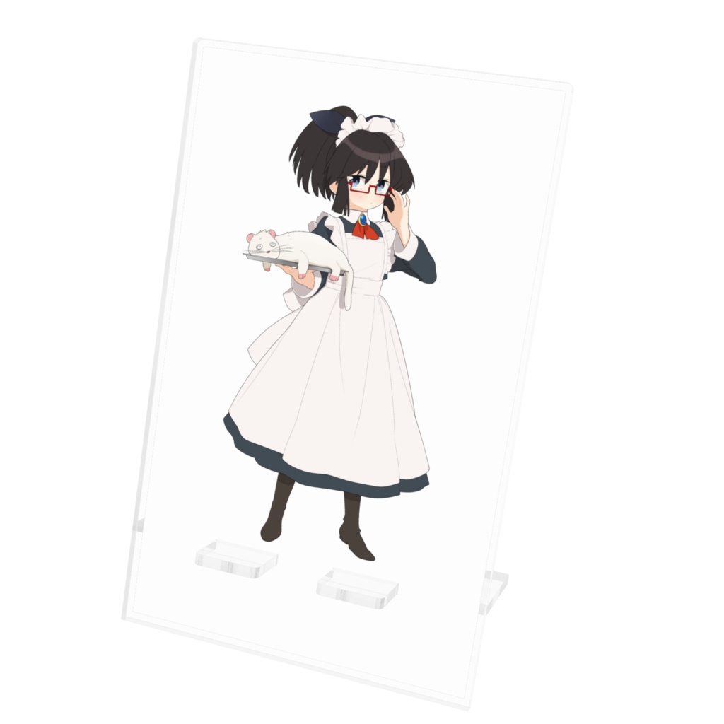 暇劇、柊りん(メイド服:アクリルスマホスタンド)