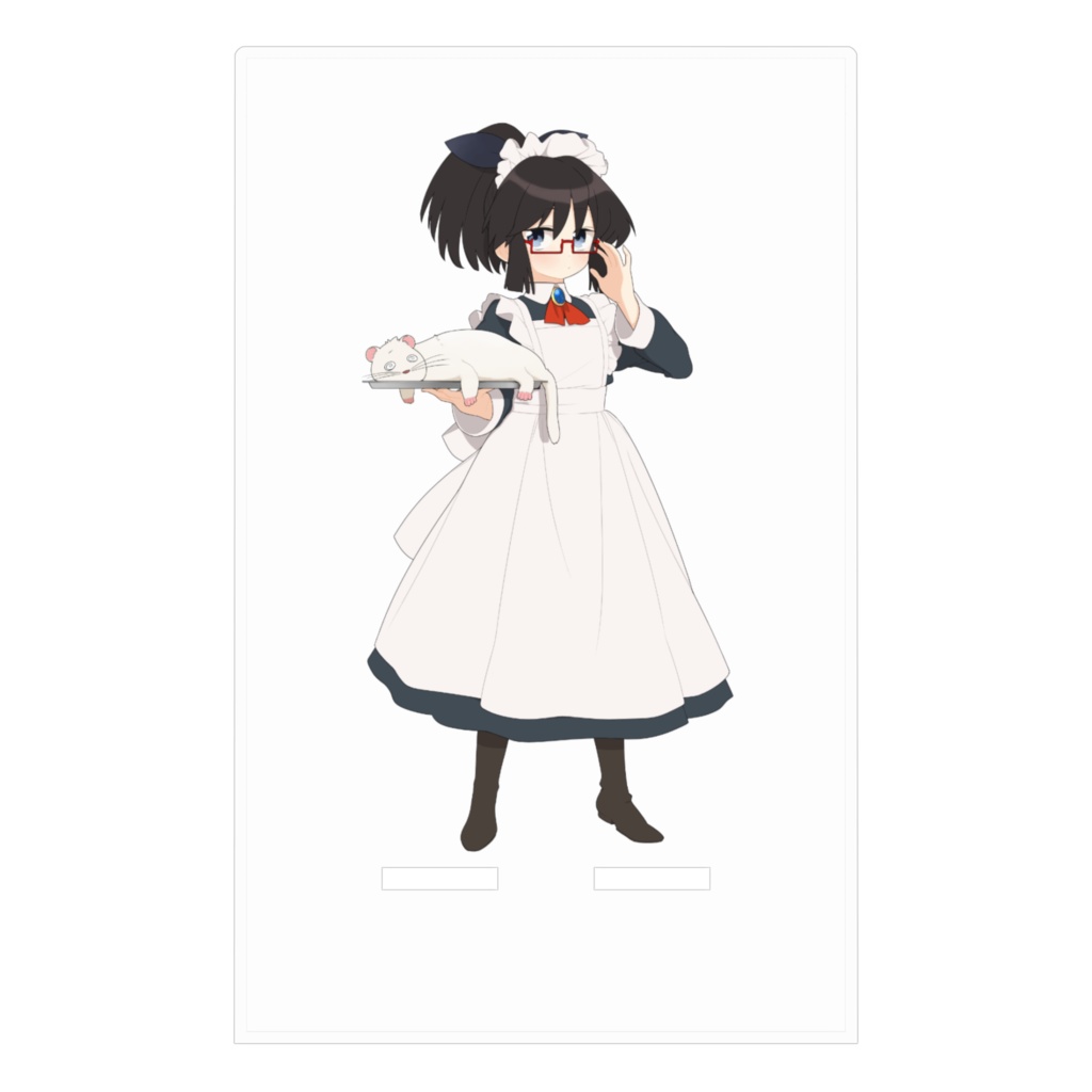 暇劇、柊りん(メイド服:アクリルスマホスタンド)