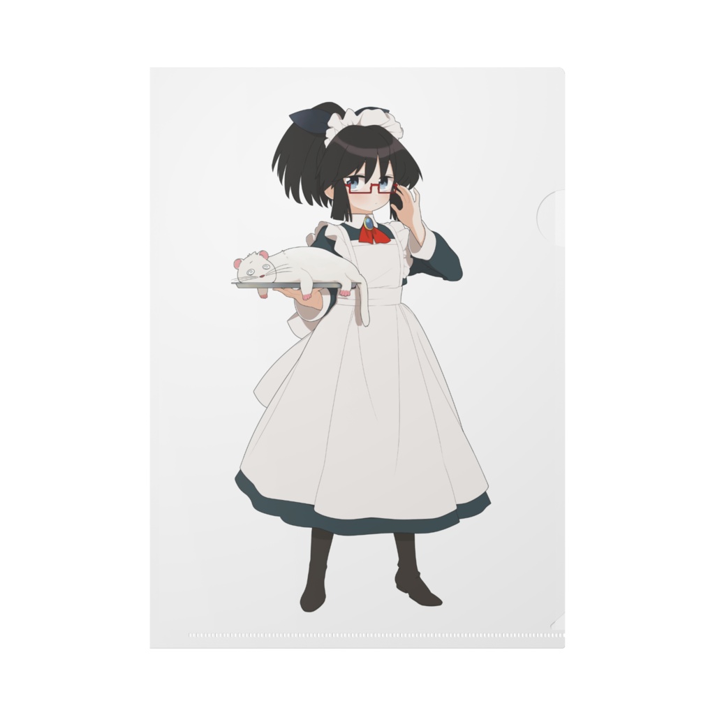 暇劇、柊りん（メイド服：クリアファイル）