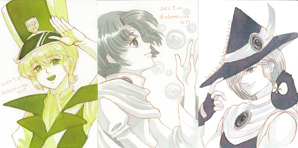 【ミニ原画】ドローイング