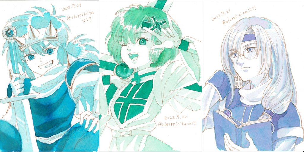 【ミニ原画】ドローイング