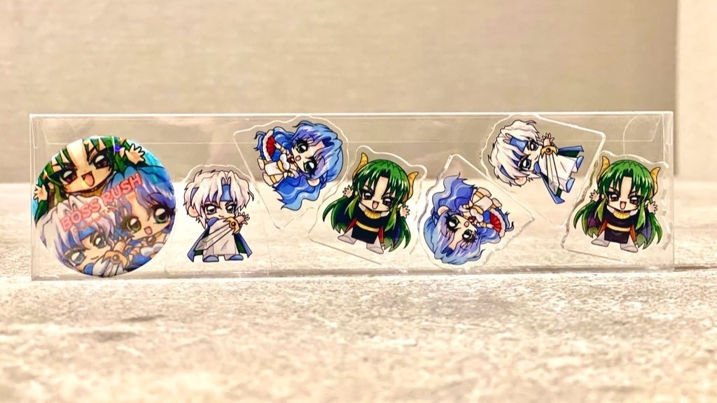 ホログラム缶バ+自立ミニアクスタ