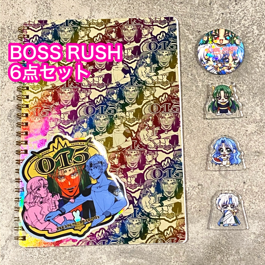 ホログラム缶バ+自立ミニアクスタ