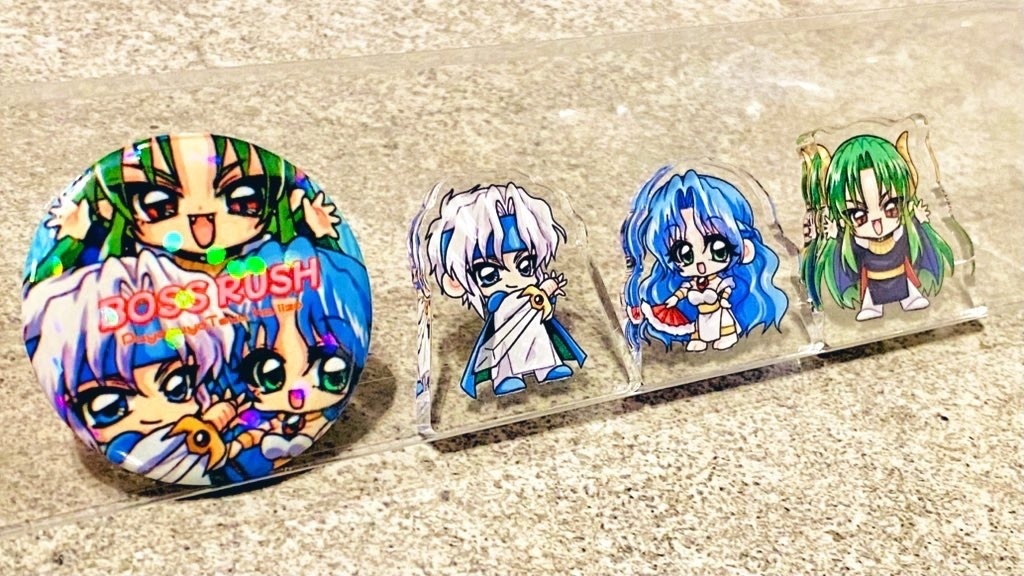 ホログラム缶バ+自立ミニアクスタ