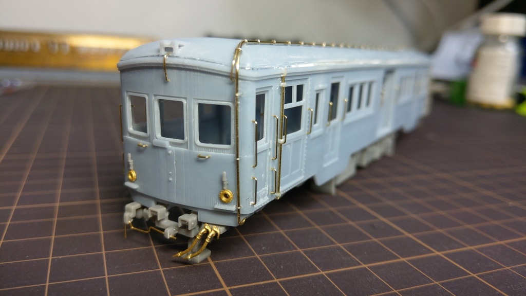 1/80 館林のモニ1671(ボディ・床下キット)※台車枠付き