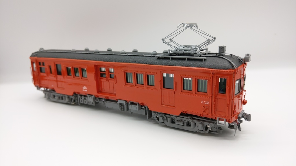 1/80 館林のモニ1671(ボディ・床下キット)※台車枠付き