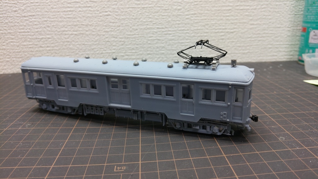 1/80 館林のモニ1671(ボディ・床下キット)※台車枠付き