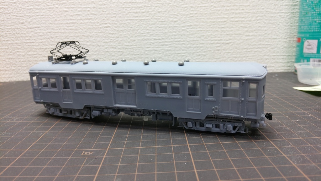 1/80 館林のモニ1671(ボディ・床下キット)※台車枠付き