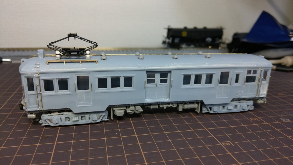 1/80 館林のモニ1671(ボディ・床下キット)※台車枠付き