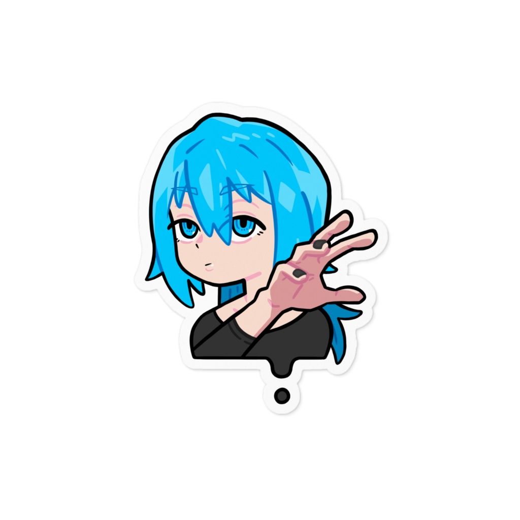 【ステッカー】ウルフちゃん🦋