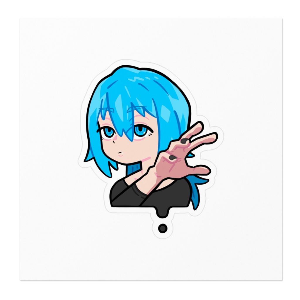 【ステッカー】ウルフちゃん🦋