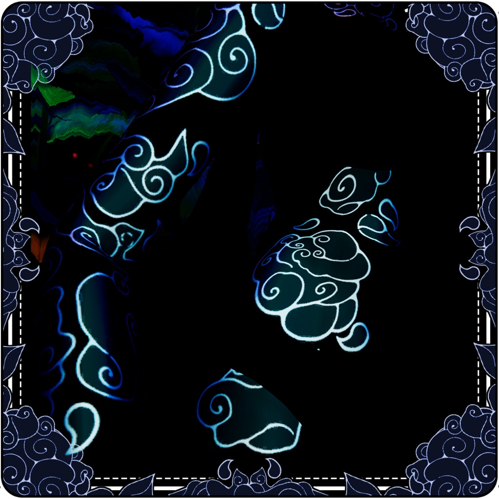 Texture for Sio avatar of Jinx's tatto Sioの身体のテクスチャーJINX