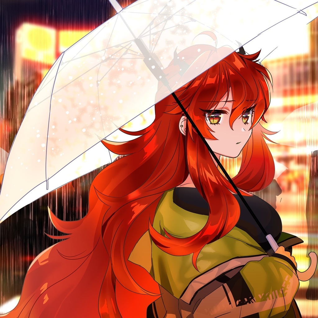 【ステッカー】Rainy /竜乃エナジー【#りゅうのおたから】