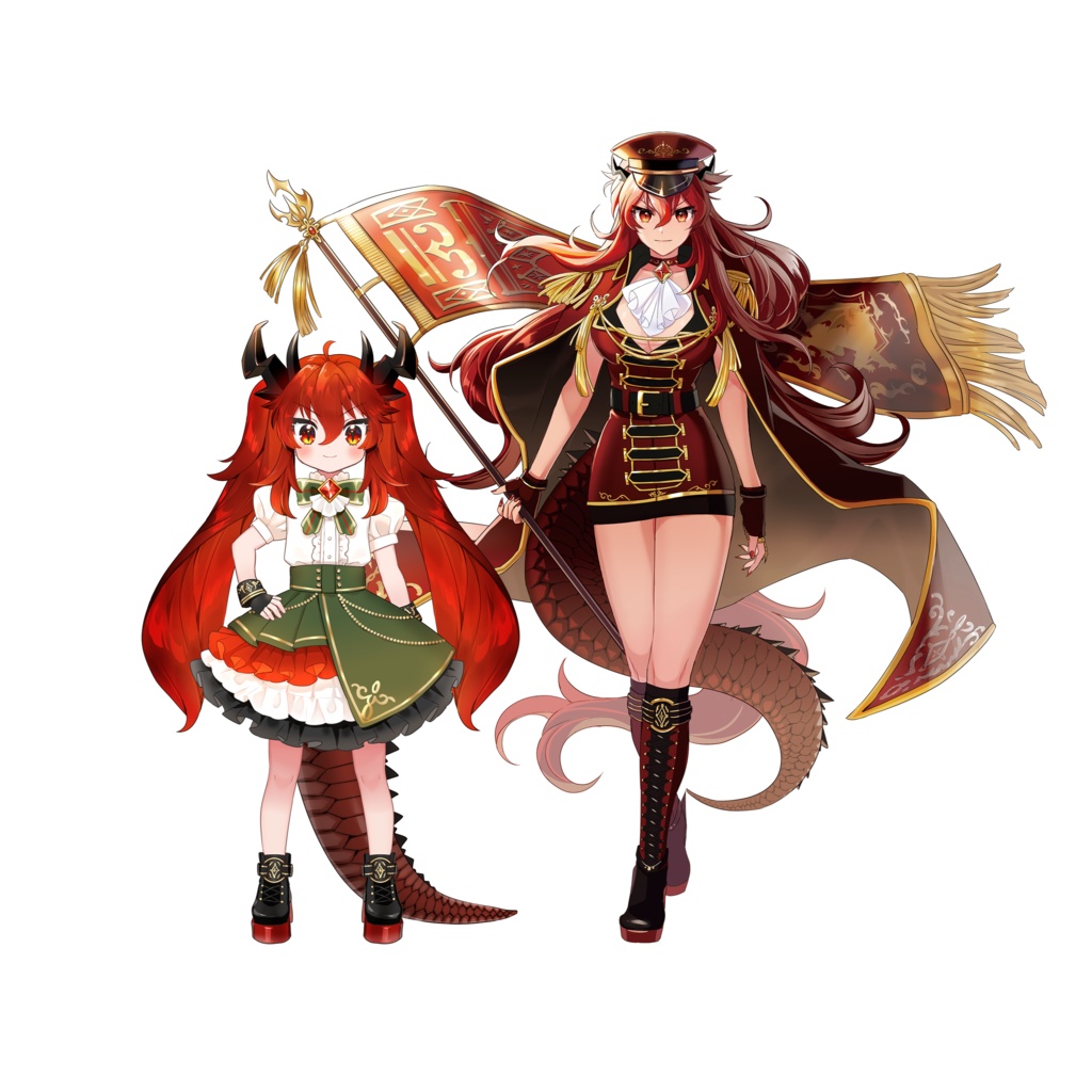 【特典付き】竜乃エナジーアクリルスタンド2種&手書きメッセージカードセット【#りゅうのおたから】