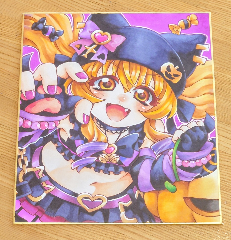 【ウマ娘】マヤノトップガン色紙【原画1点もの】