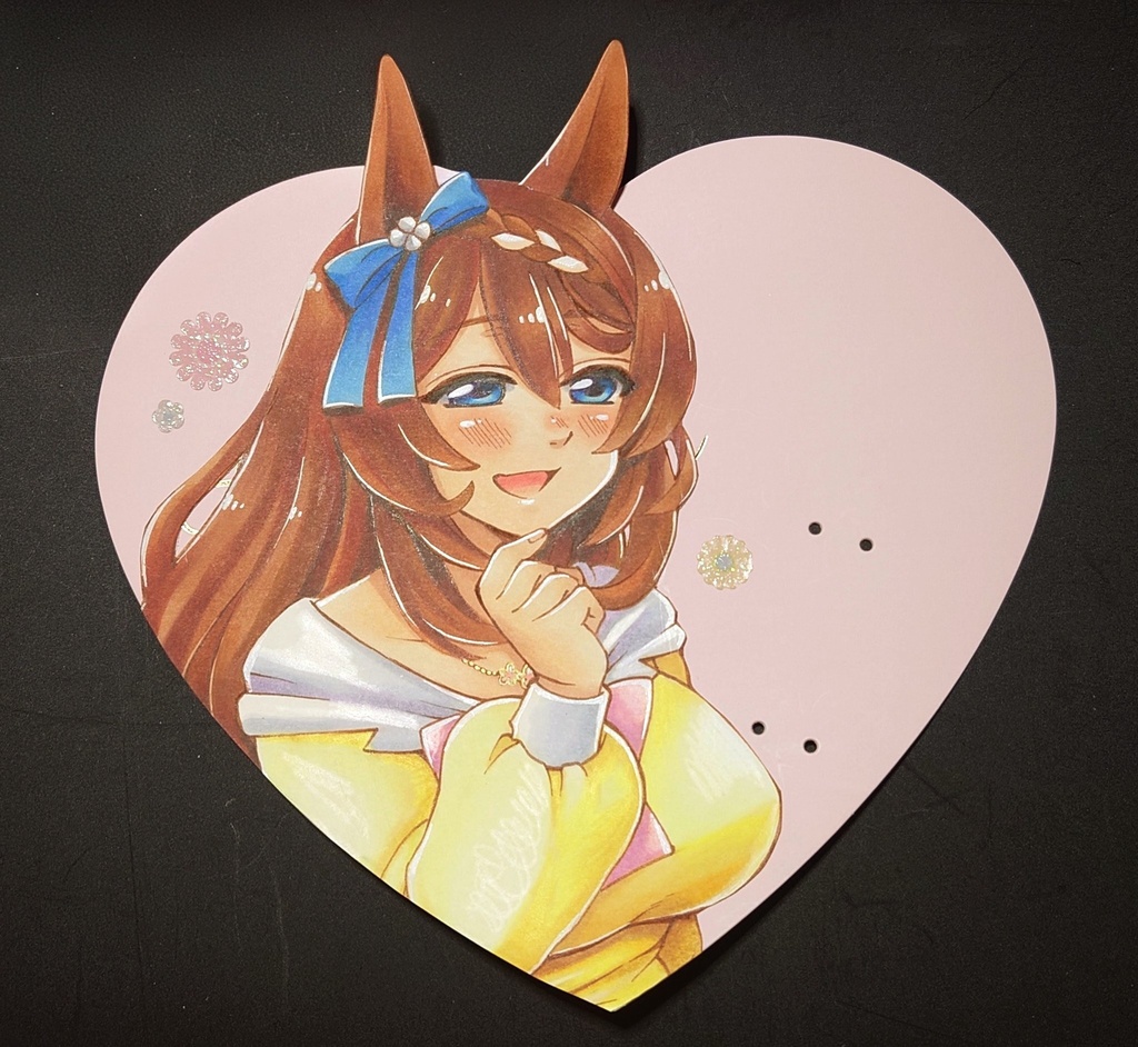 【ウマ娘】スーパークリーク色紙【原画1点もの】