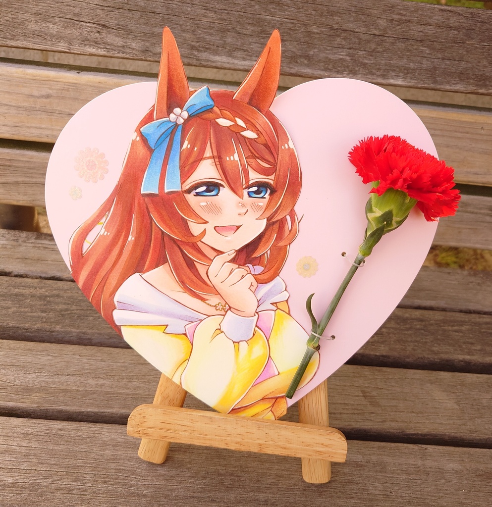 【ウマ娘】スーパークリーク色紙【原画1点もの】