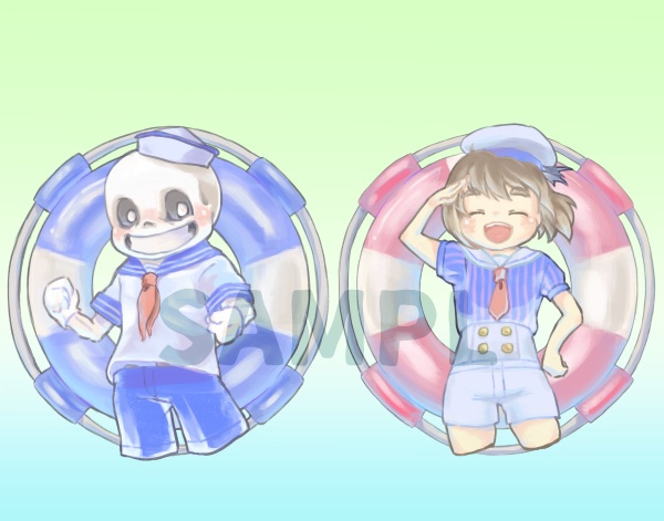 Frisk & Sans 夏アクキー