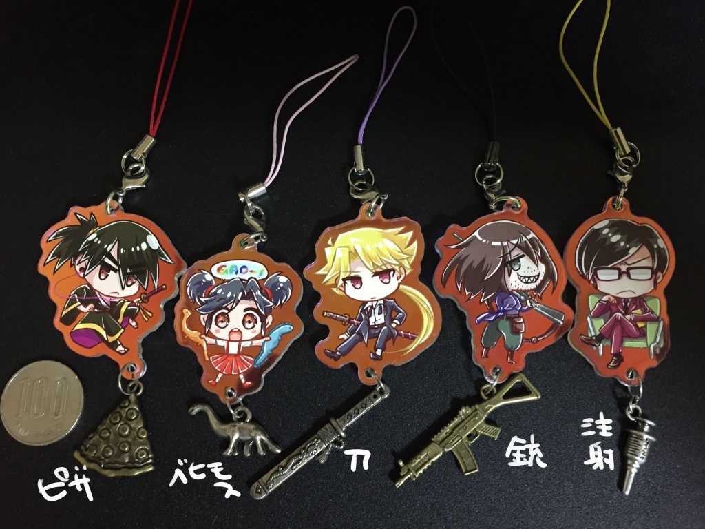 カタナゼロアクリルストラップ(全5種)