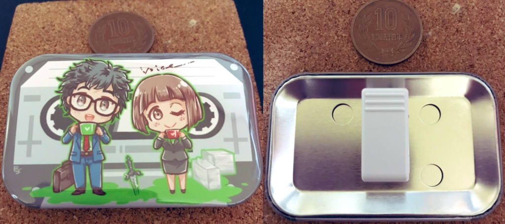 yuppie voice缶クリップ