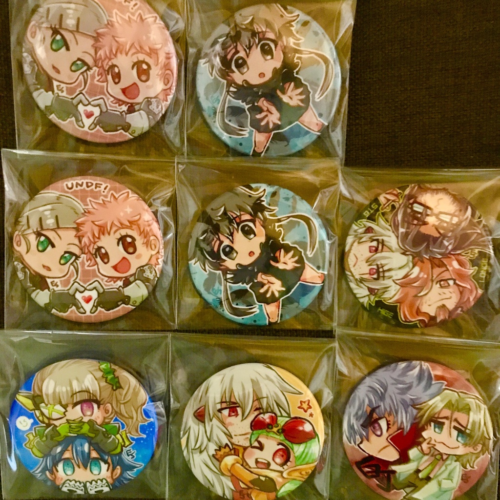 グレフ&STG缶バッジ