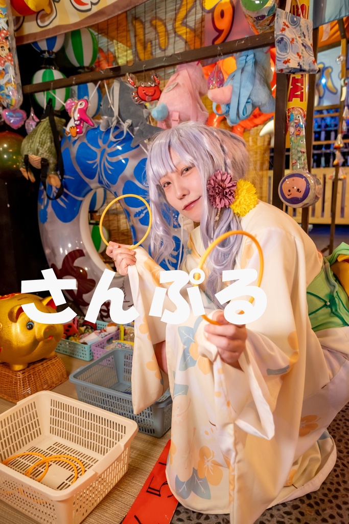 たかなほ涼風の浴衣コスプレ写真集 アサルトリリィ