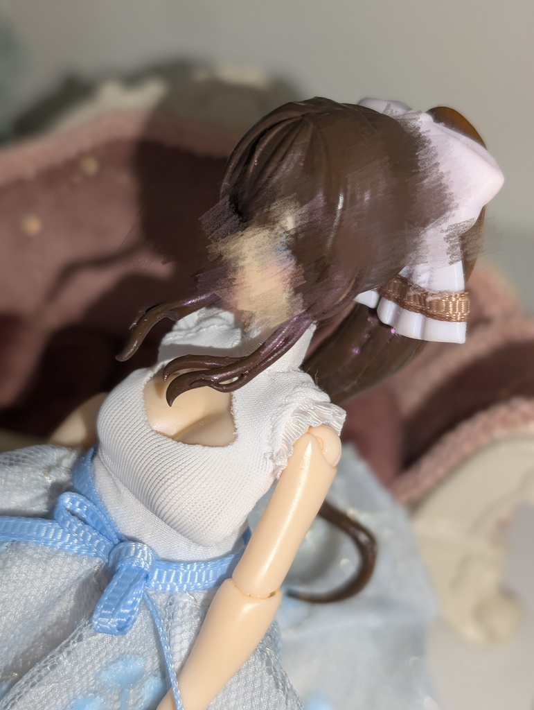 1/12 ピコニーモR-G用 夏服 ノースリーブインナー ロングスカート アウトフィット