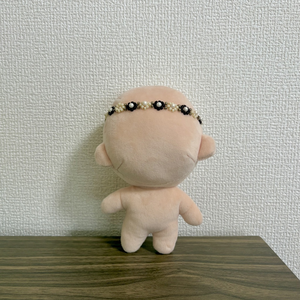 ぬいぐるみ用ビーズ花冠❁⃘
