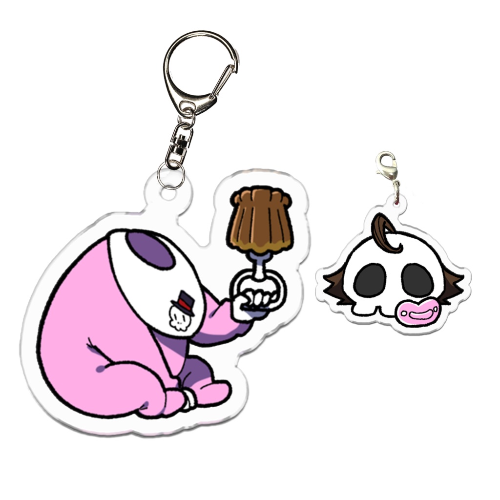 ラブリー♥ベイビー アクリルキーホルダー＆アクリルチャーム