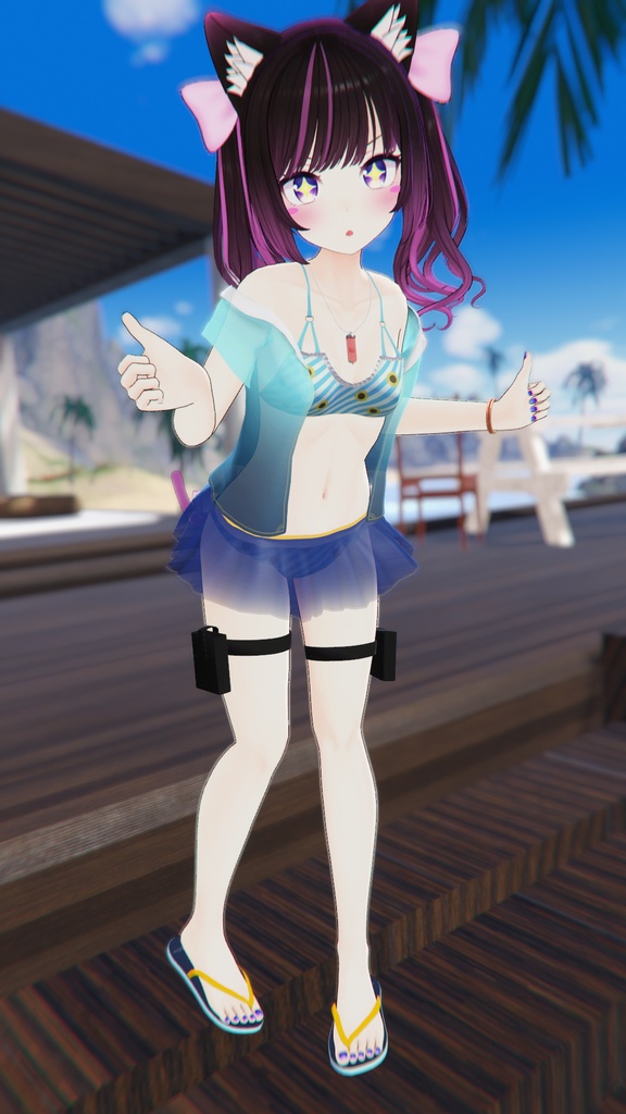 【5アバター対応】Summer_Active Bikini PB専用