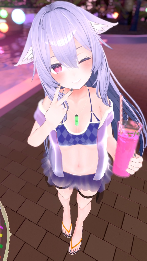 【5アバター対応】Summer_Active Bikini PB専用