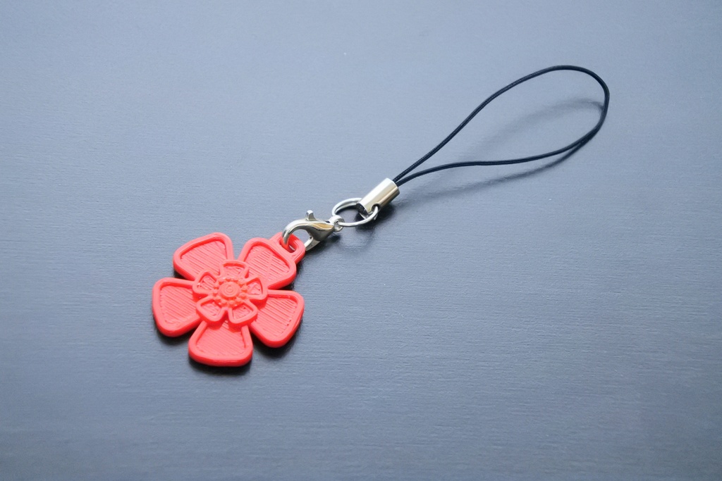 髪飾り ストラップ