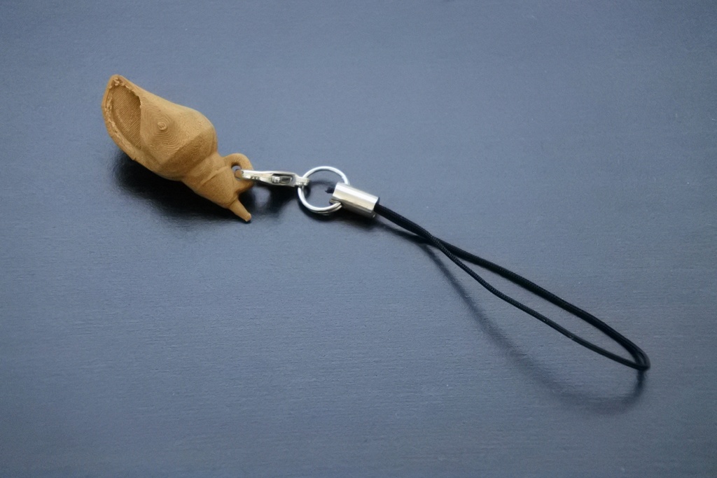 ミニチュア法螺貝 ストラップ