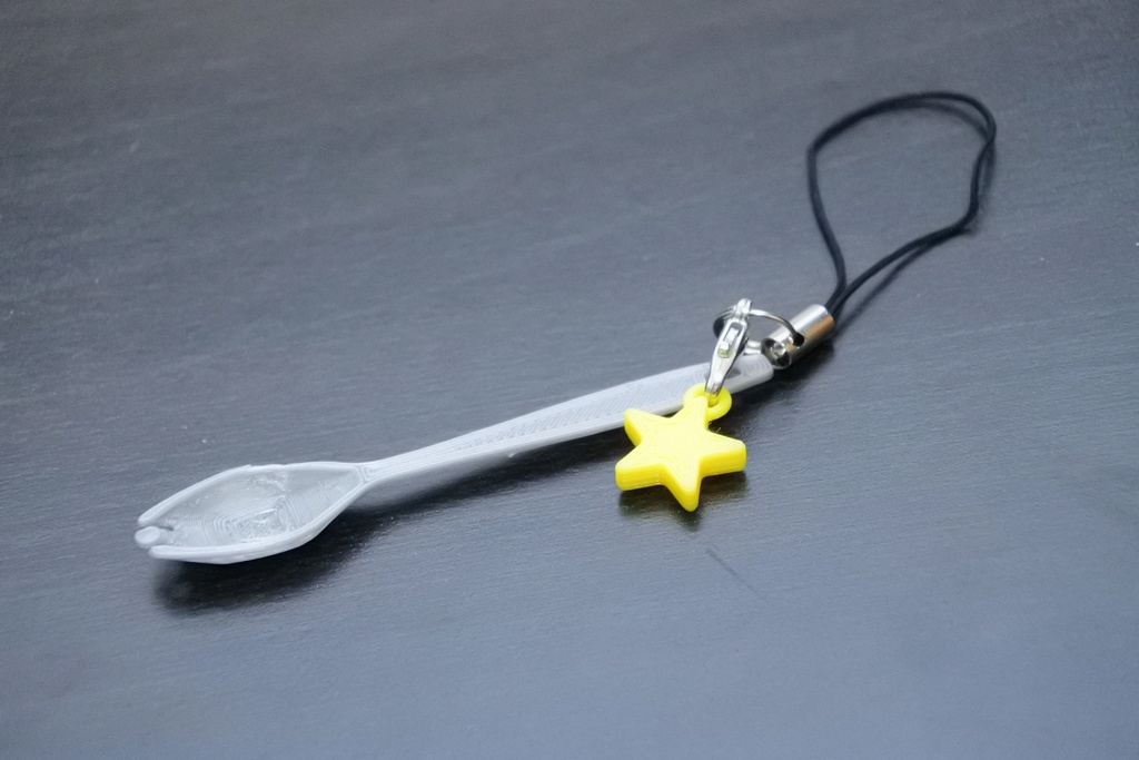 サイキック・スプーン ストラップ(星付き)