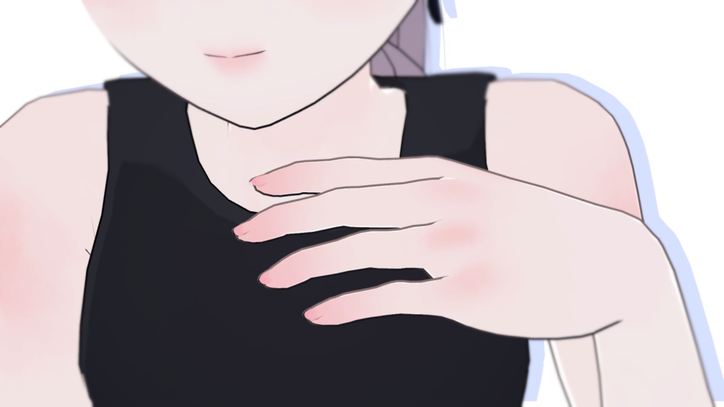 【Free】 Lapwing makeup+glitter texture