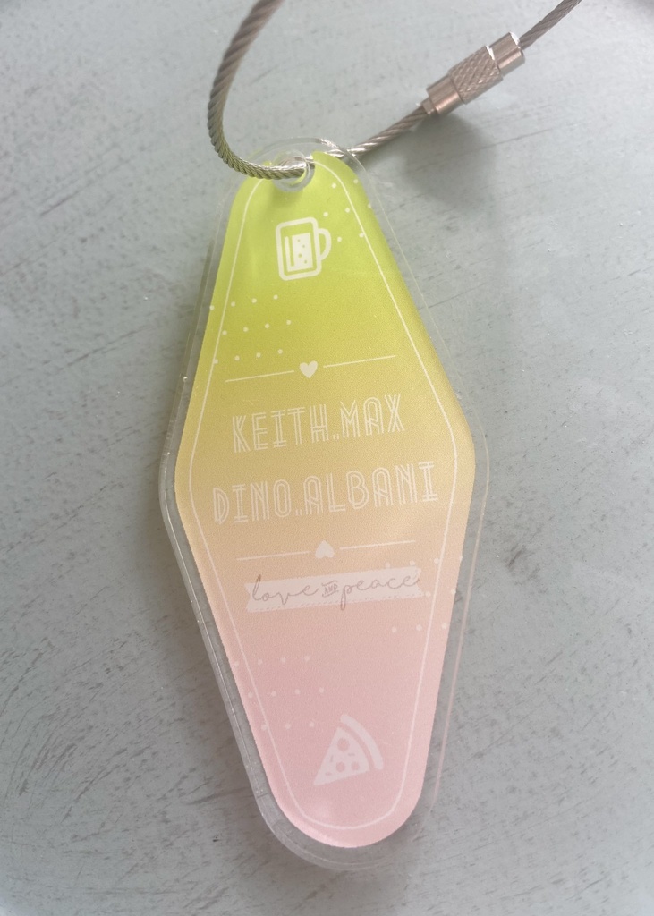 モーテルキーホルダー