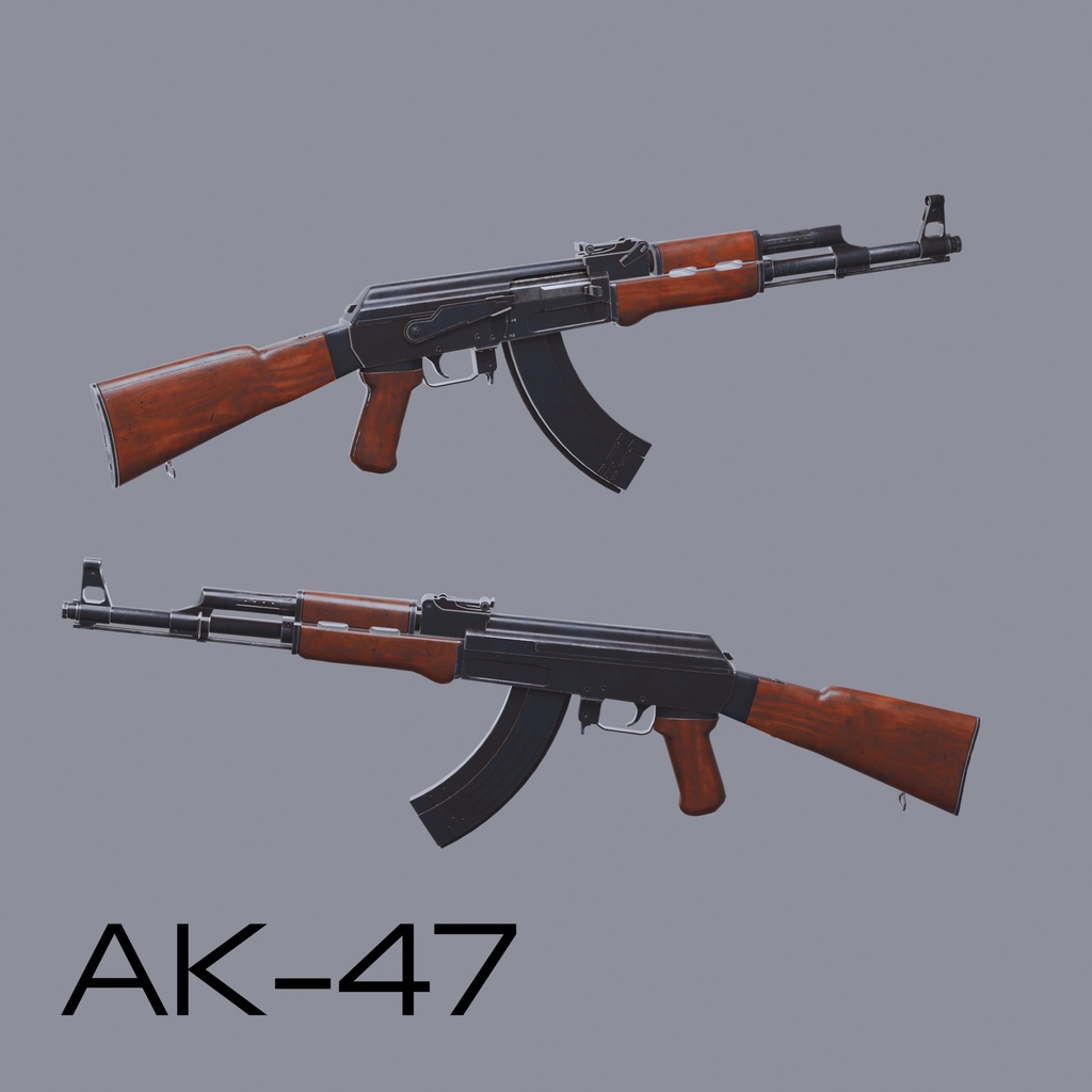 AK-47 3Dモデル